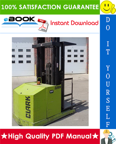 Thumbnail ☆☆ Best ☆☆ Clark OP15 Forklift Service Repair Manual