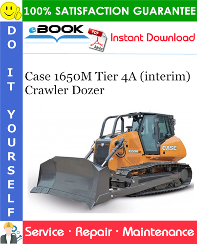 Thumbnail ☆☆ Best ☆☆ Case 1650M Tier 4A (interim) Crawler Dozer Service Repair Manual
