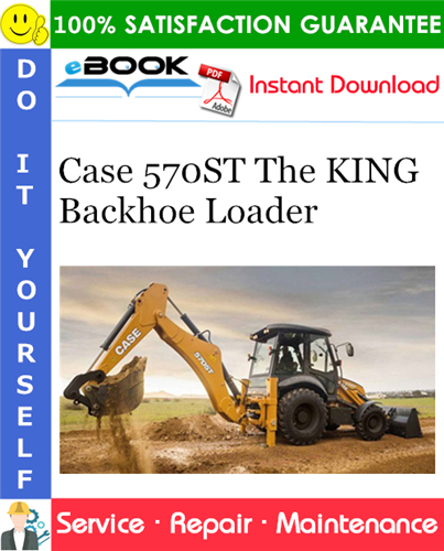 Thumbnail ☆☆ Best ☆☆ Case 570ST The KING Backhoe Loader Service Repair Manual
