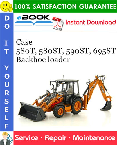 Thumbnail ☆☆ Best ☆☆ Case 580T, 580ST, 590ST, 695ST Backhoe loader Service Repair Manual