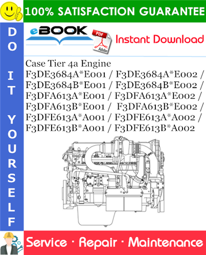 Thumbnail ☆☆ Best ☆☆ Case Tier 4a Engine F3DE3684A*E001 / F3DE3684A*E002 / F3DE3684B*E001 / F3DE3684B*E002 / F3DFA613A*E001 / F3DFA613A*E002 / F3DFA613B*E001 /  F3DFA613B*E002 / F3DF