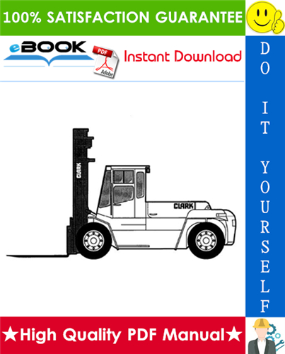 Thumbnail ☆☆ Best ☆☆ Clark CDP 100, CDP 164 Forklift Trucks Service Repair Manual