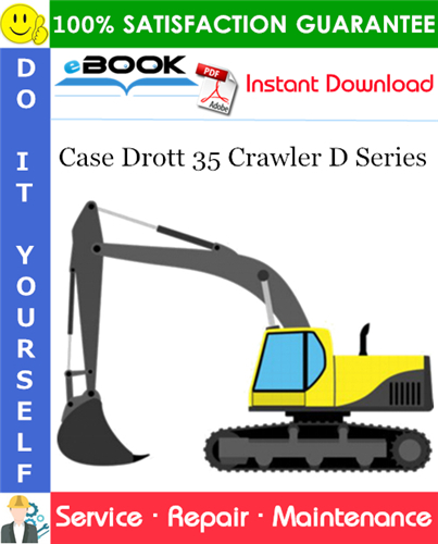 Thumbnail ☆☆ Best ☆☆ Case Drott 35 Crawler D Series Service Repair Manual