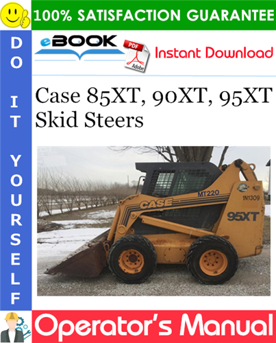 Thumbnail ☆☆ Best ☆☆ Case 85XT, 90XT, 95XT Skid Steers Operators Manual