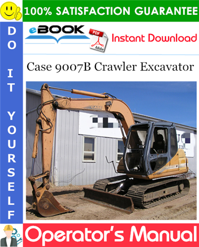 Thumbnail ☆☆ Best ☆☆ Case 9007B Crawler Excavator Operators Manual