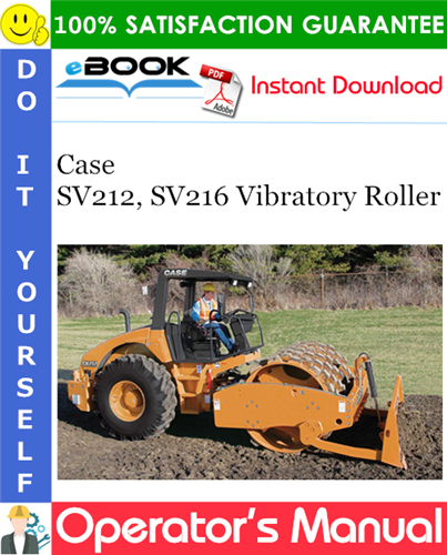 Thumbnail ☆☆ Best ☆☆ Case SV212, SV216 Vibratory Roller Operators Manual