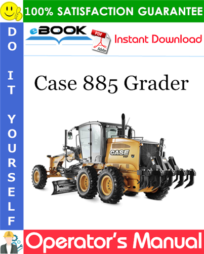Thumbnail ☆☆ Best ☆☆ Case 885 Grader Operators Manual