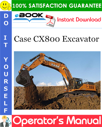 Thumbnail ☆☆ Best ☆☆ Case CX800 Excavator Operators Manual