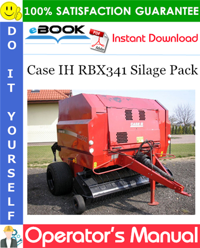 Thumbnail ☆☆ Best ☆☆ Case IH RBX341 Silage Pack Operators Manual