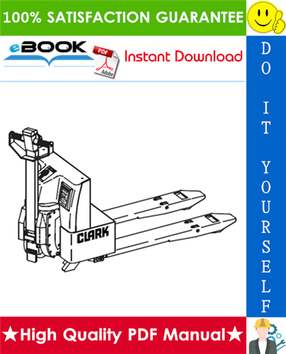 Thumbnail ☆☆ Best ☆☆ Clark WP45 Electric Pallet Jack Service Repair Manual