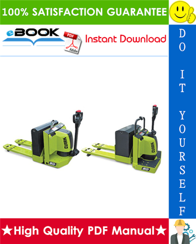 Thumbnail ☆☆ Best ☆☆ Clark HWX30, HWX40, PWX30, PWX40 Rider Pallet Truck Service Repair Manual
