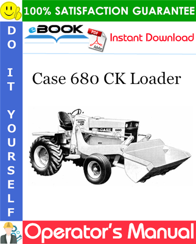 Thumbnail ☆☆ Best ☆☆ Case 680 CK Loader Operators Manual