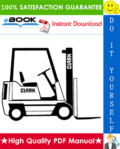 Thumbnail ☆☆ Best ☆☆ Clark NP300, NS300 Narrow Aisle Trucks Service & Adjustment Manual