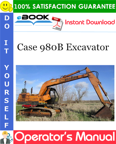 Thumbnail ☆☆ Best ☆☆ Case 980B Excavator Operators Manual