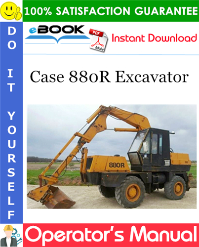 Thumbnail ☆☆ Best ☆☆ Case 880R Excavator Operators Manual