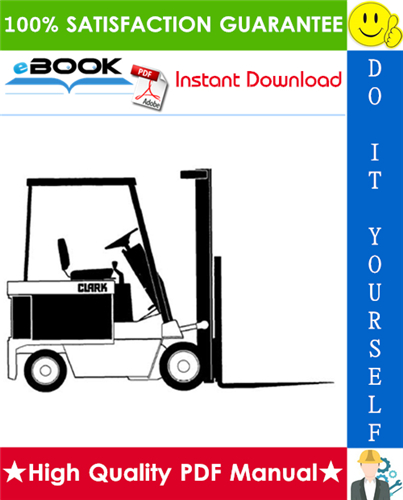 Thumbnail ☆☆ Best ☆☆ Clark ECS17, ECS20, ECS22, ECS25, ECS27, ECS30 HI Performance Supplement Forklift Trucks Service Repair Manual