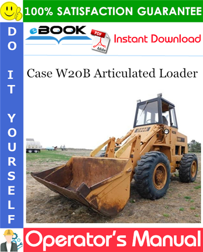Thumbnail ☆☆ Best ☆☆ Case W20B Articulated Loader Operators Manual
