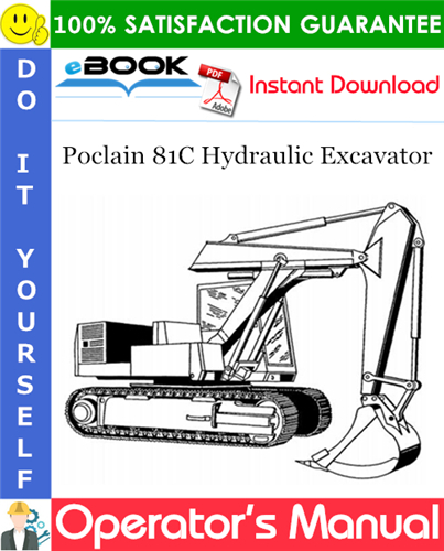Thumbnail ☆☆ Best ☆☆ Poclain 81C Hydraulic Excavator Operators Manual