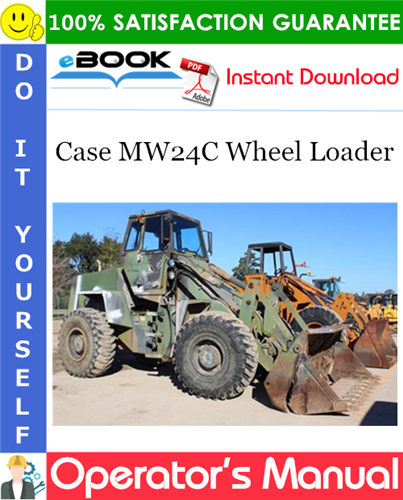 Thumbnail ☆☆ Best ☆☆ Case MW24C Wheel Loader Operators Manual