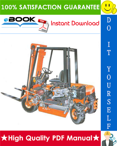 Thumbnail ☆☆ Best ☆☆ Still R70-20 bis 45 Series R7012, R7013, R7015, R7016, R7023, R7024, R7041, R7042, R7043 Forklift Trucks Service Repair Manual