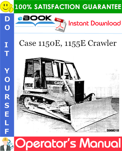 Thumbnail ☆☆ Best ☆☆ Case 1150E, 1155E Crawler Operators Manual