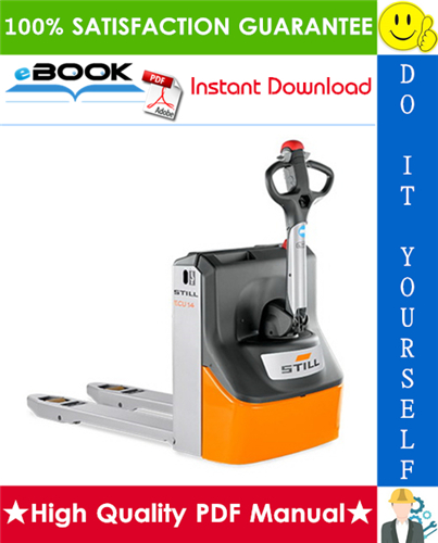 Thumbnail ☆☆ Best ☆☆ Still ECU14, ECU16, ECU18, ECU20 Electric Pallet Truck Service Repair Manual