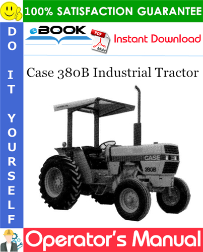 Thumbnail ☆☆ Best ☆☆ Case 380B Industrial Tractor Operators Manual