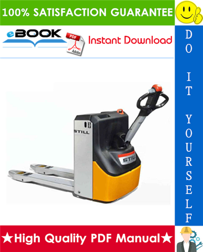 Thumbnail ☆☆ Best ☆☆ Still ECU25, ECU30 Low lift pallet truck Service Repair Manual