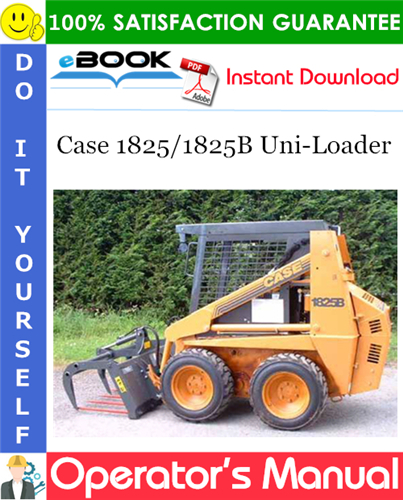 Thumbnail ☆☆ Best ☆☆ Case 1825/1825B Uni-Loader Operators Manual