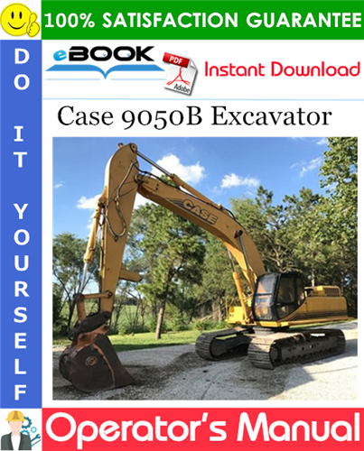 Thumbnail ☆☆ Best ☆☆ Case 9050B Excavator Operators Manual