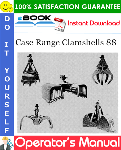 Thumbnail ☆☆ Best ☆☆ Case Range Clamshells 88 Operators Manual