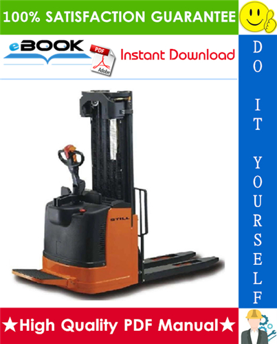 Thumbnail ☆☆ Best ☆☆ Still EGV-S, EGV-S LB Electric Pallet Truck Service Repair Manual