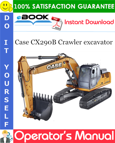 Thumbnail ☆☆ Best ☆☆ Case CX290B Crawler excavator Operators Manual
