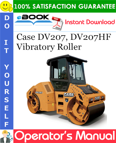 Thumbnail ☆☆ Best ☆☆ Case DV207, DV207HF Vibratory Roller Operators Manual