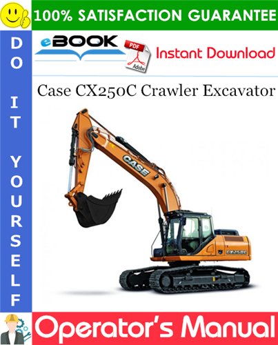Thumbnail ☆☆ Best ☆☆ Case CX250C Crawler Excavator Operators Manual Thumbnail ☆☆ Best ☆☆ Case CX250C Crawler Excavator Operators Manual