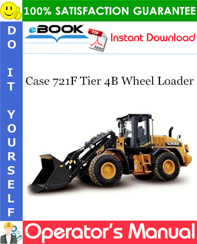 Thumbnail ☆☆ Best ☆☆ Case 721F Tier 4B Wheel Loader Operators Manual