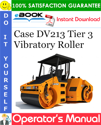 Thumbnail ☆☆ Best ☆☆ Case DV213 Tier 3 Vibratory Roller Operators Manual