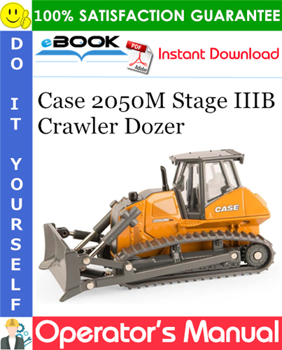 Thumbnail ☆☆ Best ☆☆ Case 2050M Stage IIIB Crawler Dozer Operators Manual