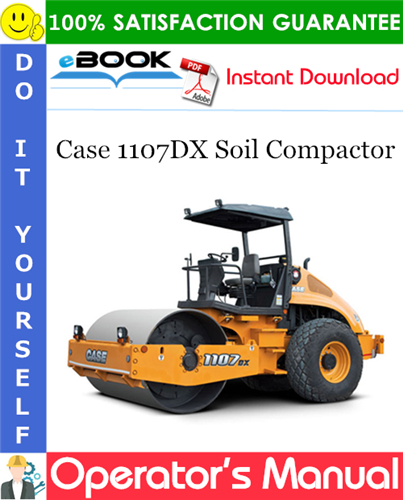 Thumbnail ☆☆ Best ☆☆ Case 1107DX Soil Compactor Operators Manual
