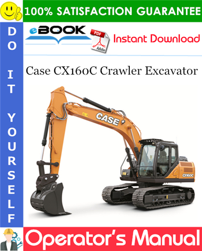 Thumbnail ☆☆ Best ☆☆ Case CX160C Crawler Excavator Operators Manual