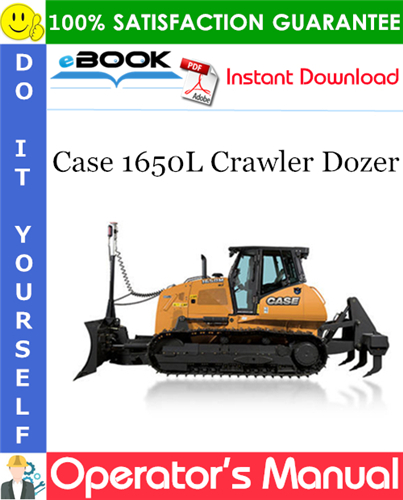 Thumbnail ☆☆ Best ☆☆ Case 1650L Crawler Dozer Operators Manual