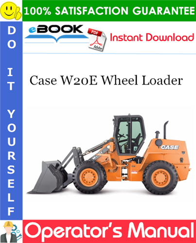Thumbnail ☆☆ Best ☆☆ Case W20E Wheel Loader Operators Manual