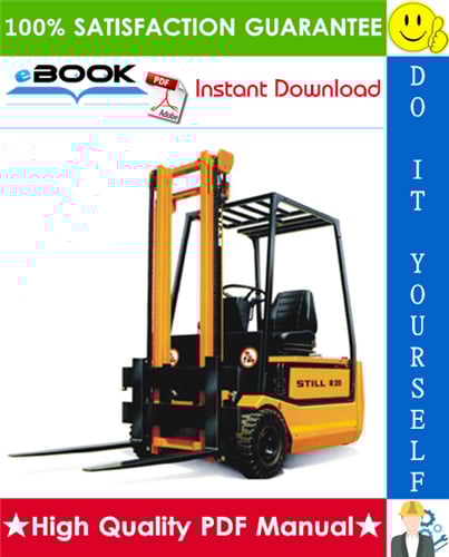Thumbnail ☆☆ Best ☆☆ Still R20-15, R20-16, R20-17, R20-20 Electric Fork Truck Service Repair Manual