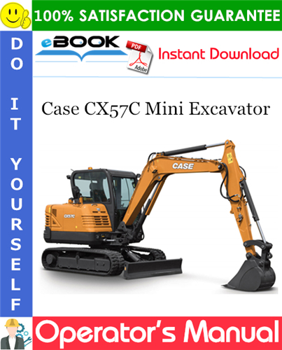 Thumbnail ☆☆ Best ☆☆ Case CX57C Mini Excavator Operators Manual