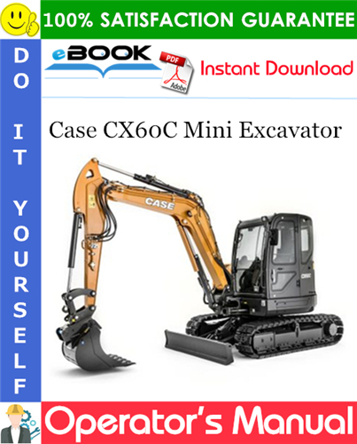 Thumbnail ☆☆ Best ☆☆ Case CX60C Mini Excavator Operators Manual