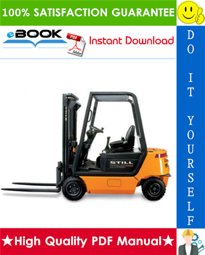 Thumbnail ☆☆ Best ☆☆ Still R70-16, R70-18, R70-20 Diesel/LPG Forklift Trucks Service Repair Manual