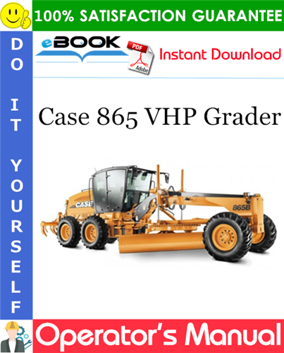 Thumbnail ☆☆ Best ☆☆ Case 865 VHP Grader Operators Manual