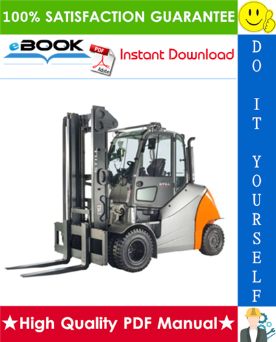 Thumbnail ☆☆ Best ☆☆ Still RX70-60, RX70-70, RX70-80 Diesel Forklift Trucks Service Repair Manual