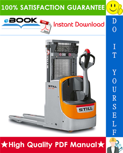 Thumbnail ☆☆ Best ☆☆ Still EXD-18 Compact Double Stacker Service Repair Manual