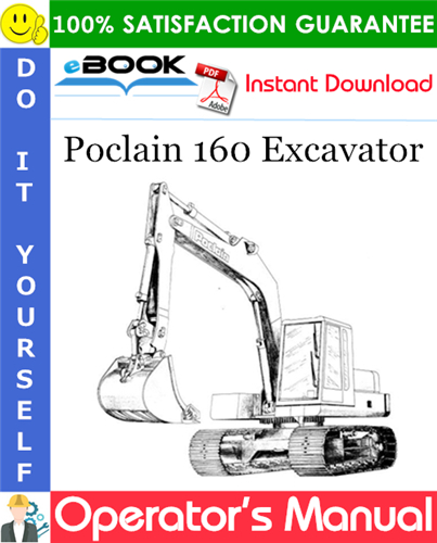 Thumbnail ☆☆ Best ☆☆ Poclain 160 Excavator Operators Manual